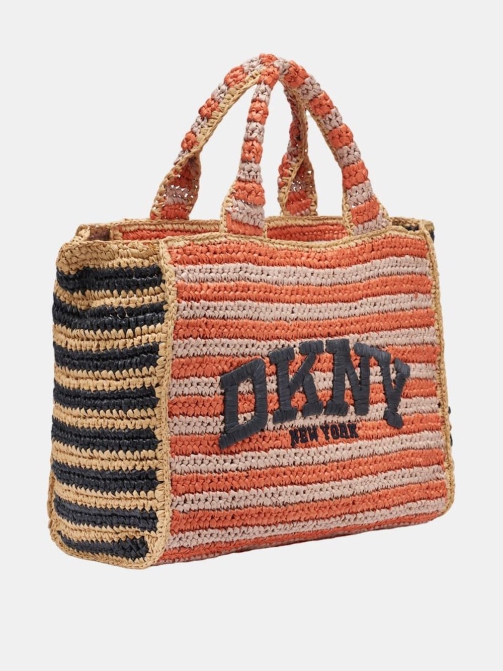 DKNY Hadlee Medium Woven Tote